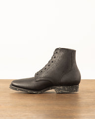 Clinch Boots Yeager Boot - Black Gustave Roughout - CN-S Last - Standard & Strange