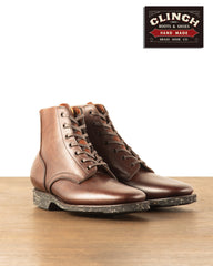 Clinch Boots Yeager Boot - Brown Overdye Horsebutt - CN-S Last - Standard & Strange