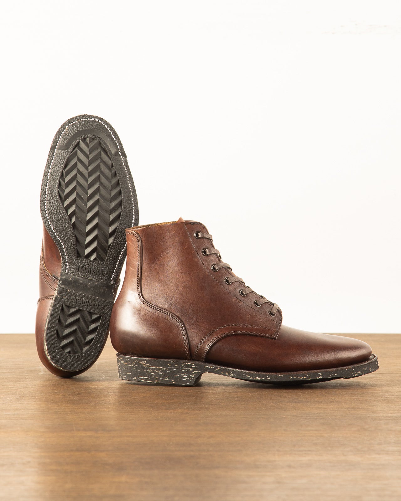 Clinch Boots Yeager Boot - Brown Overdye Horsebutt - CN-S Last