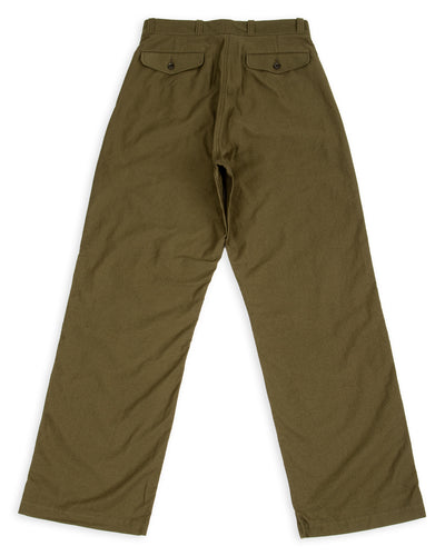 Clinch Boots BSC Uniform Light Moleskin French Work Pants - Green - Standard & Strange