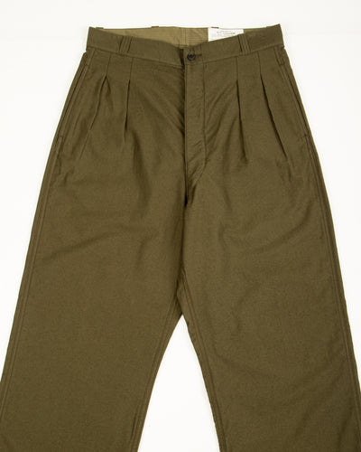 Clinch Boots BSC Uniform Light Moleskin French Work Pants - Green - Standard & Strange