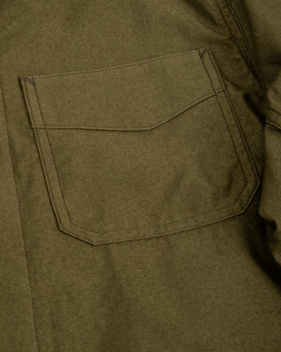 Clinch Boots BSC Uniform Light Moleskin French Zip Jacket - Green - Standard & Strange