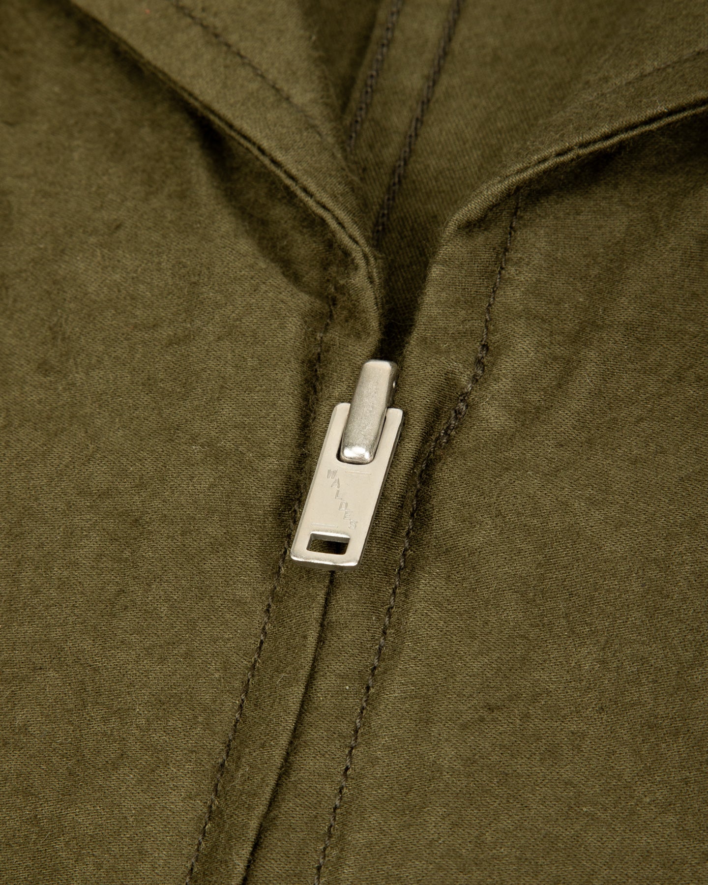 Clinch Boots BSC Uniform Light Moleskin French Zip Jacket - Green - Standard & Strange