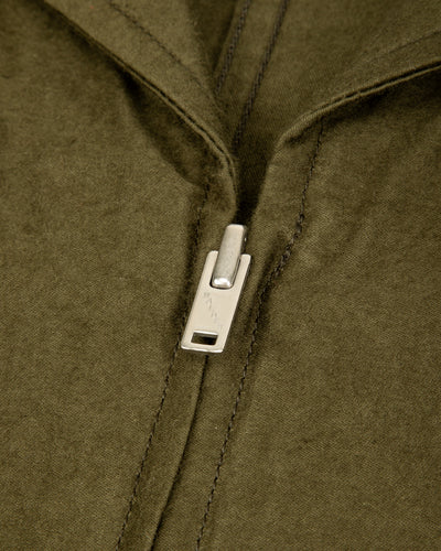 Clinch Boots BSC Uniform Light Moleskin French Zip Jacket - Green - Standard & Strange