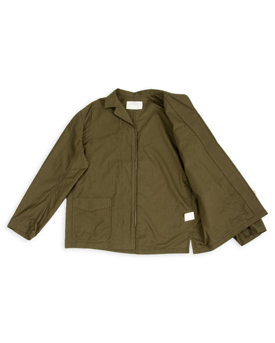 Clinch Boots BSC Uniform Light Moleskin French Zip Jacket - Green - Standard & Strange