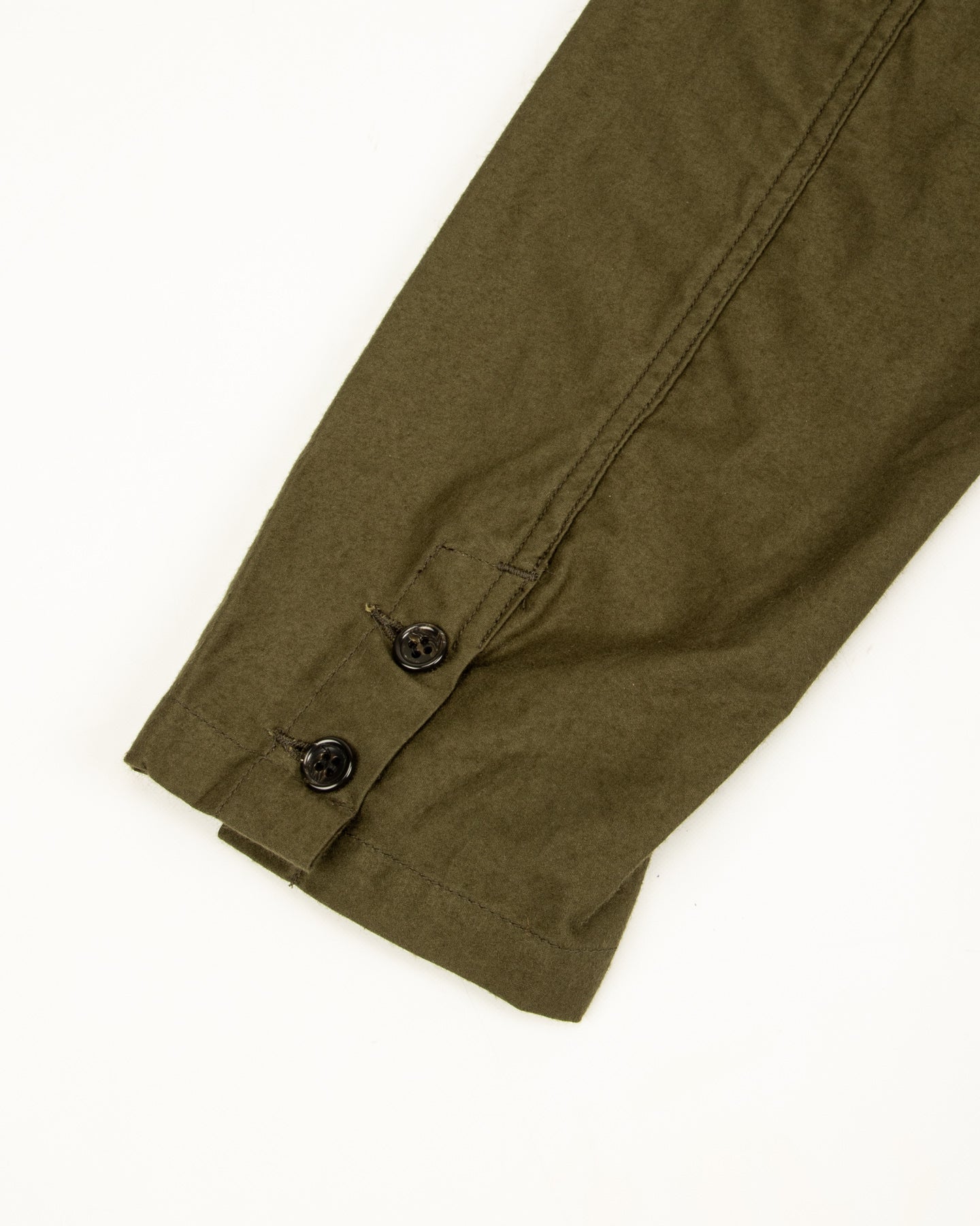 Clinch Boots BSC Uniform Light Moleskin French Zip Jacket - Green - Standard & Strange