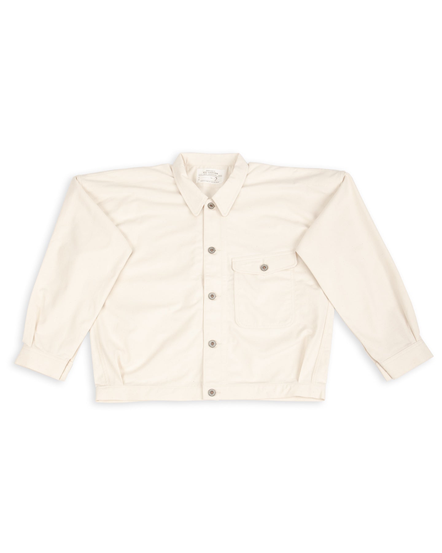 Clinch Boots BSC Uniform Split Jumpsuit Jacket - Off White - Standard & Strange