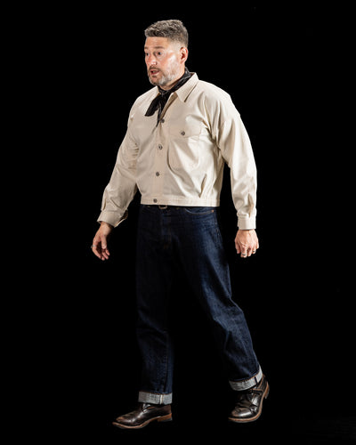 Clinch Boots BSC Uniform Split Jumpsuit Jacket - Off White - Standard & Strange