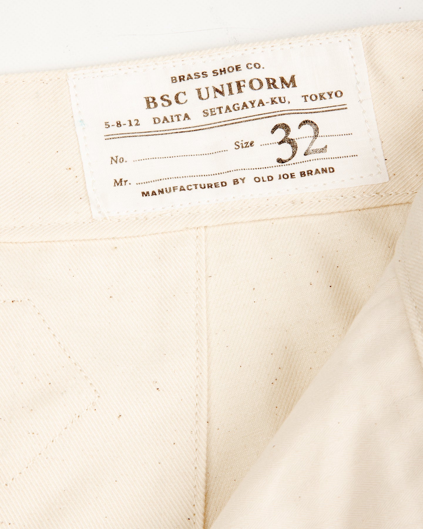 Clinch Boots BSC Uniform Split Jumpsuit Pants - Off White - Standard & Strange