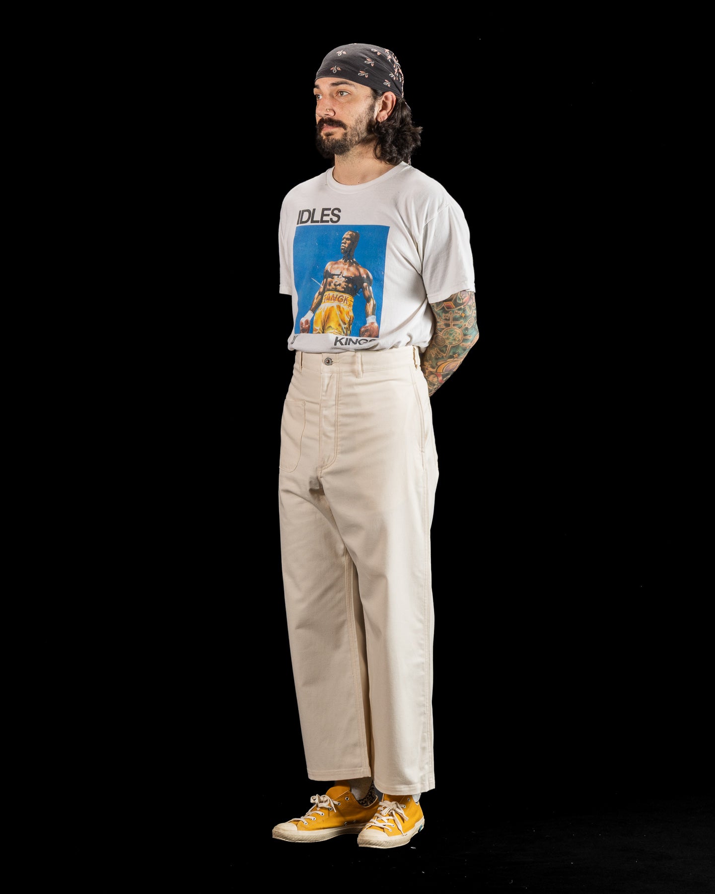Clinch Boots BSC Uniform Split Jumpsuit Pants - Off White - Standard & Strange