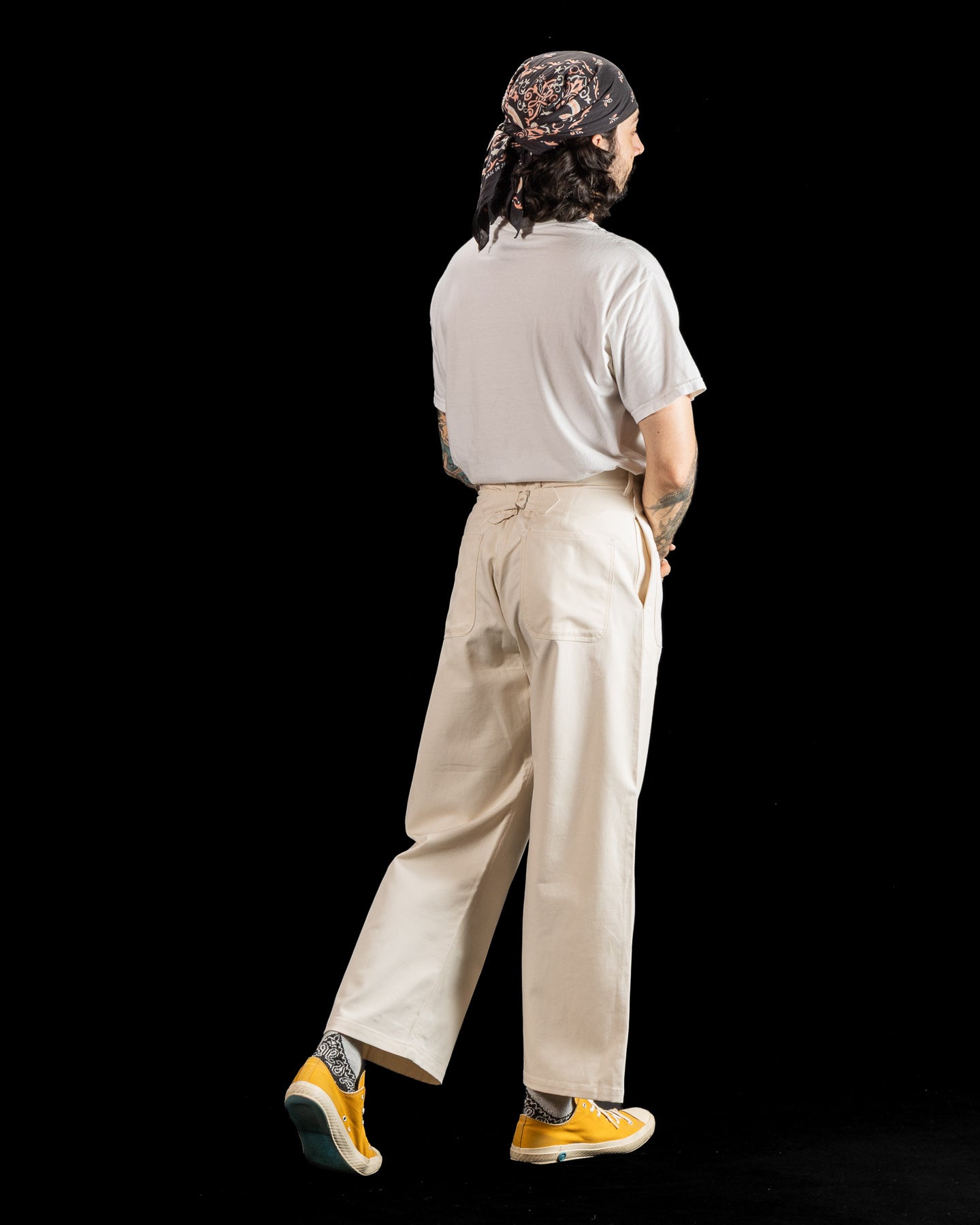 Clinch Boots BSC Uniform Split Jumpsuit Pants - Off White - Standard & Strange