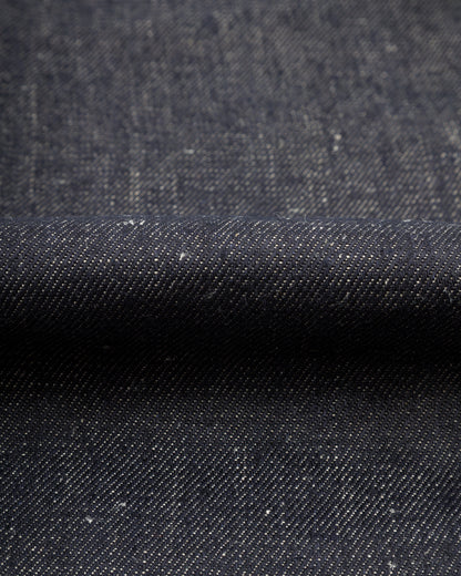 De Bonne Facture Balloon Trousers - Indigo Blue Linen Denim - Standard & Strange