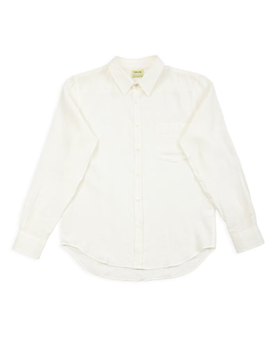 De Bonne Facture Essential Shirt - Off White Belgian Light Linen - Standard & Strange
