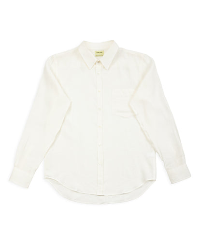 De Bonne Facture Essential Shirt - Off White Belgian Light Linen - Standard & Strange