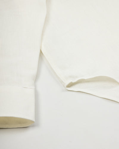 De Bonne Facture Essential Shirt - Off White Belgian Light Linen - Standard & Strange