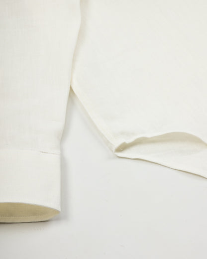 De Bonne Facture Essential Shirt - Off White Belgian Light Linen - Standard & Strange