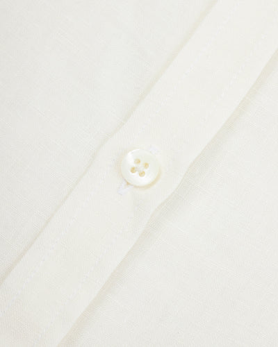De Bonne Facture Essential Shirt - Off White Belgian Light Linen - Standard & Strange