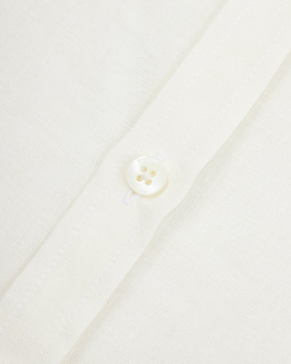 De Bonne Facture Essential Shirt - Off White Belgian Light Linen - Standard & Strange
