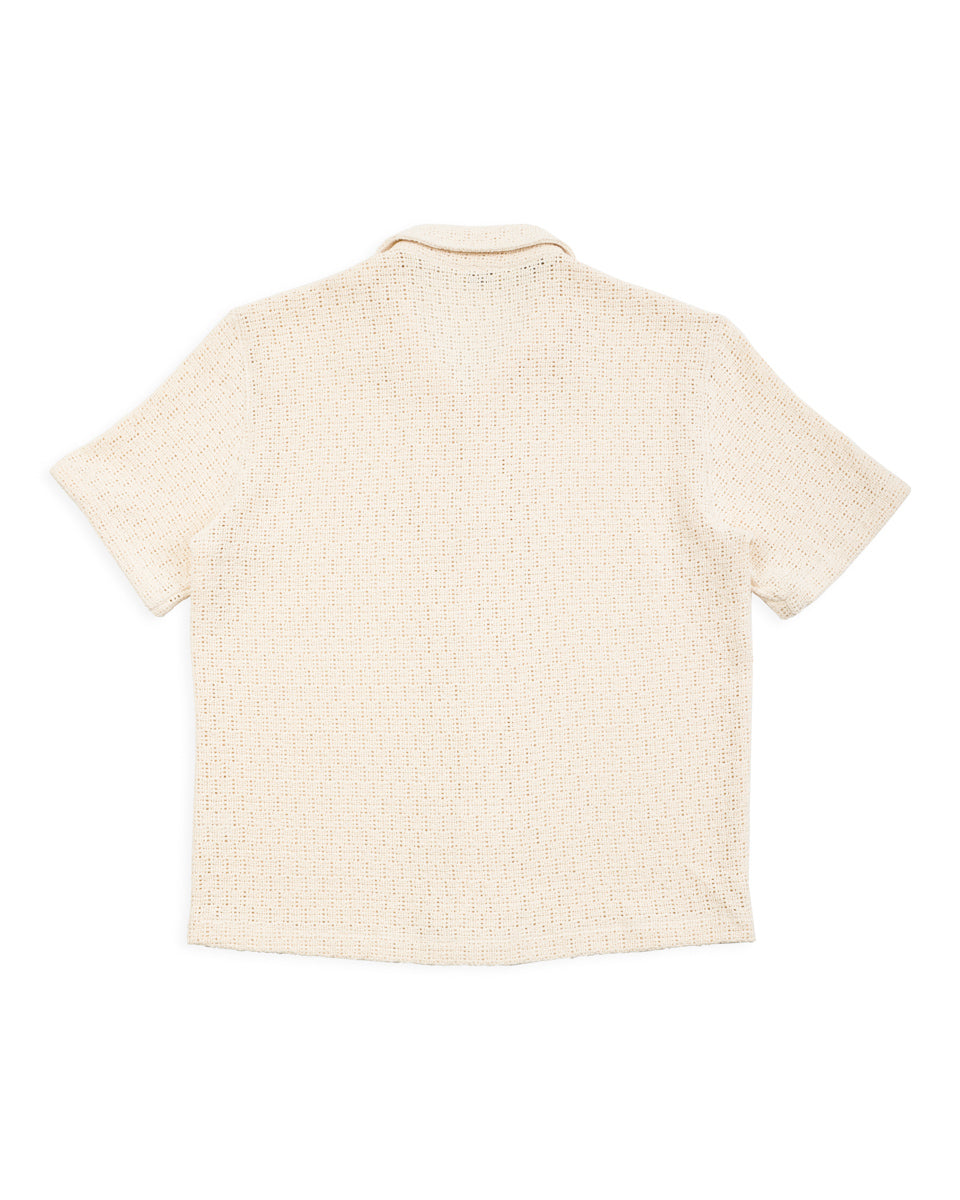 Holiday Shirt - Undyed Cotton Crochet Weave – Standard & Strange