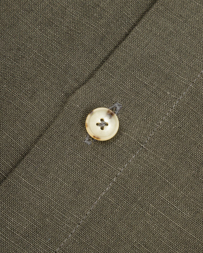 De Bonne Facture Two Pocket Overshirt - Arabica Belgian Linen - Standard & Strange