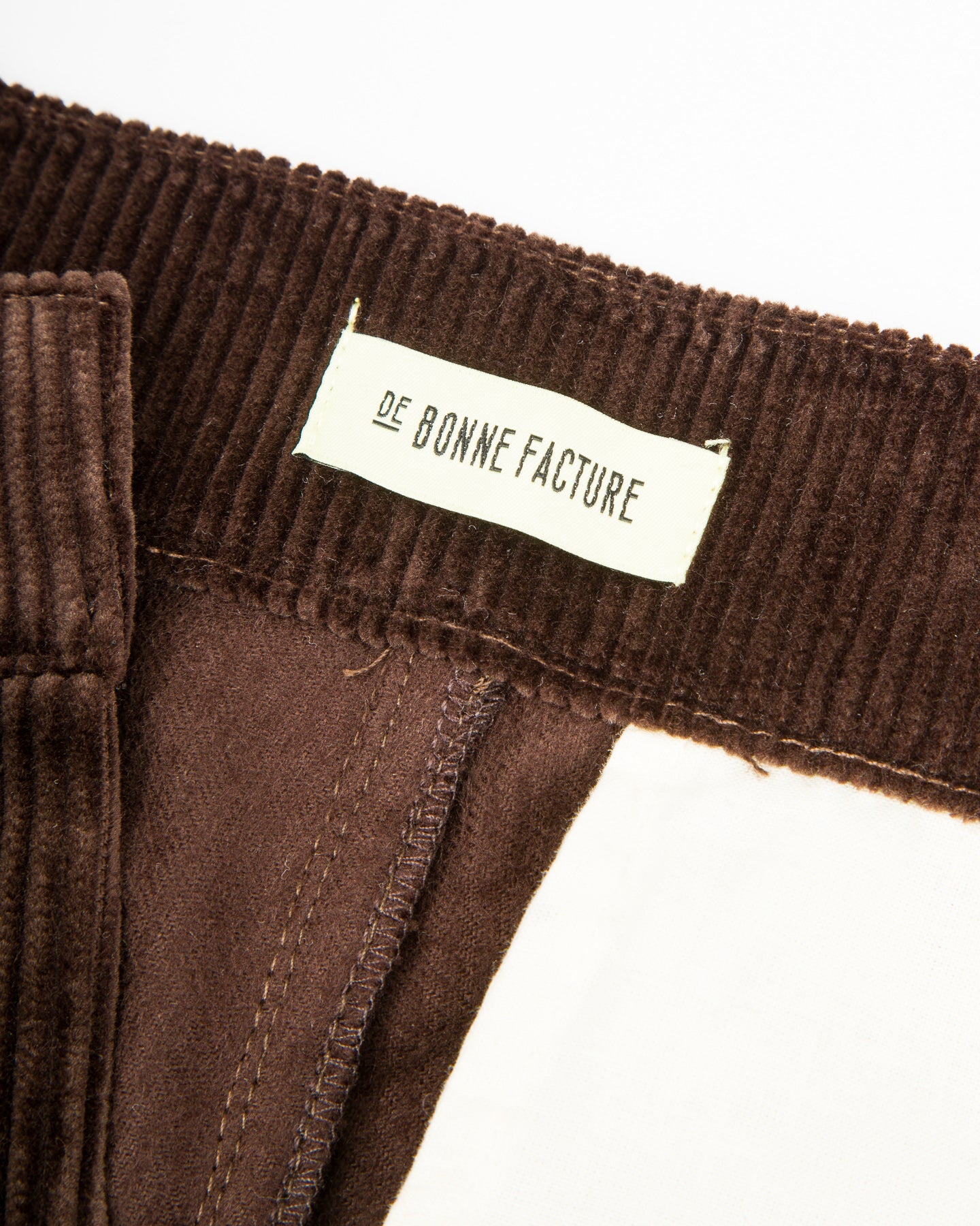 De Bonne Facture Balloon Trousers - Brown Corduroy - Standard & Strange