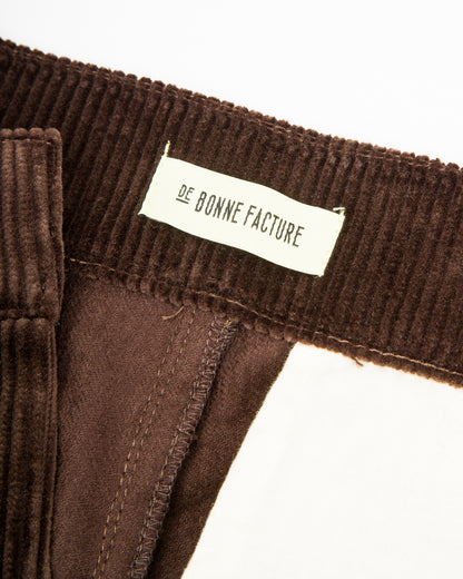 De Bonne Facture Balloon Trousers - Brown Corduroy - Standard & Strange