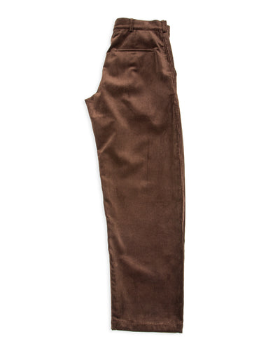 De Bonne Facture Balloon Trousers - Brown Corduroy - Standard & Strange