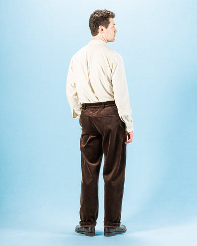 De Bonne Facture Balloon Trousers - Brown Corduroy - Standard & Strange