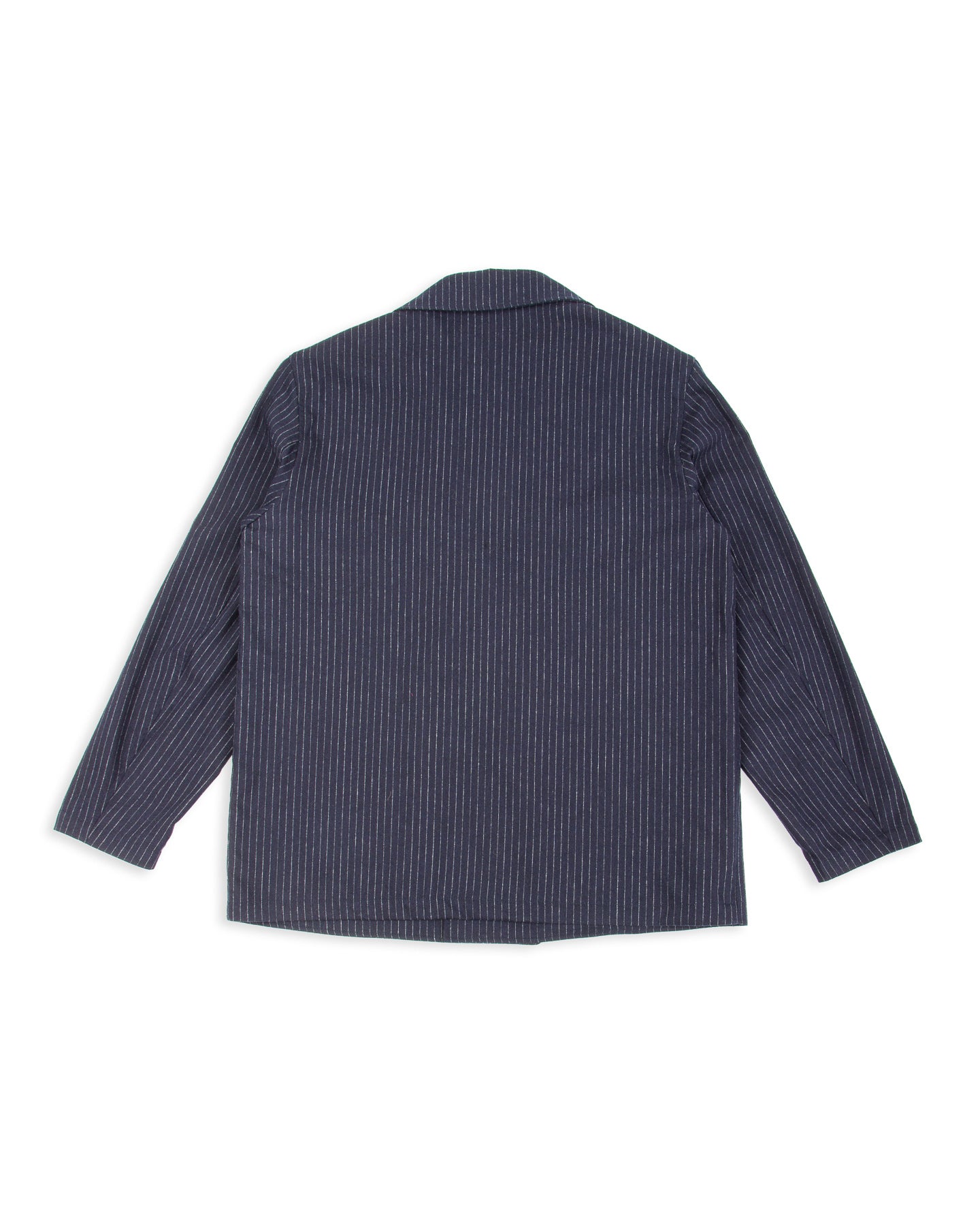 De Bonne Facture Double Breasted Jacket - Navy Pinstripe - Standard & Strange
