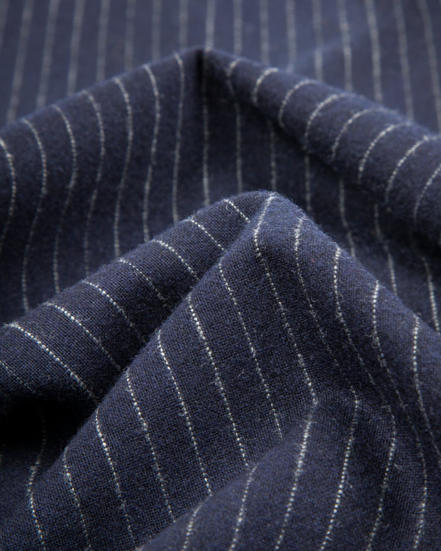 De Bonne Facture Double Breasted Jacket - Navy Pinstripe - Standard & Strange