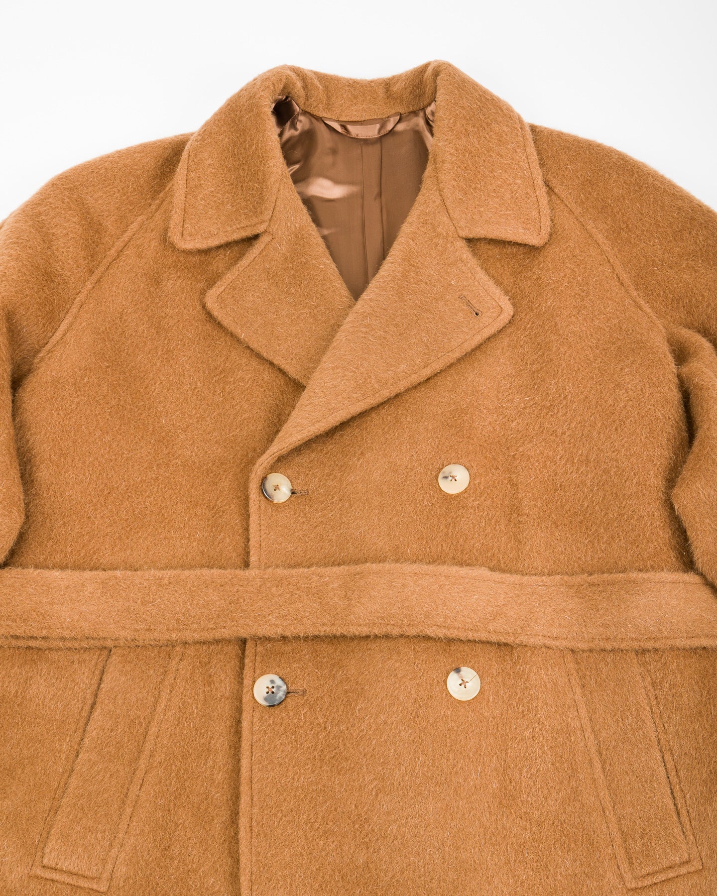 Grandad Coat - Pecan Alpaca – Standard & Strange