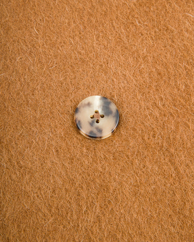 De Bonne Facture Grandad Coat - Pecan Alpaca - Standard & Strange