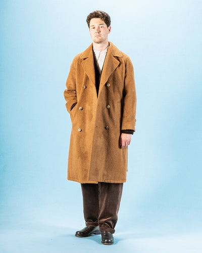 De Bonne Facture Grandad Coat - Pecan Alpaca - Standard & Strange