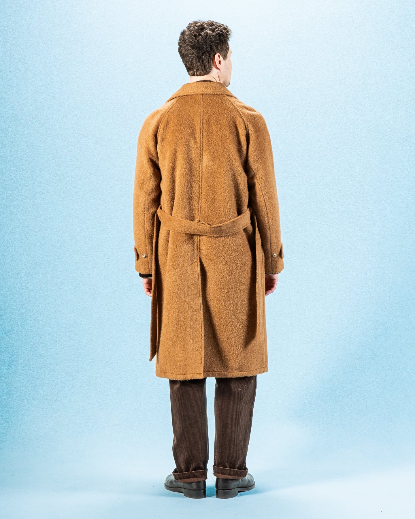 De Bonne Facture Grandad Coat - Pecan Alpaca - Standard & Strange
