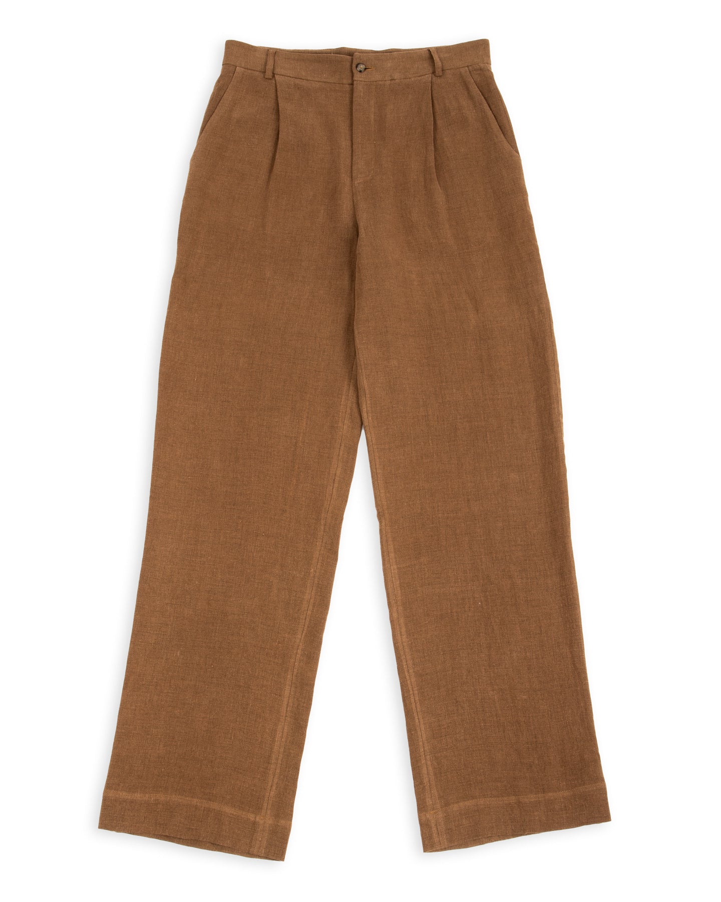 Grandad Trousers - Cinnamon Wool – Standard & Strange