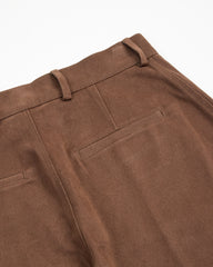 De Bonne Facture Balloon Trousers - Brown Heavy Cotton Drill - Standard & Strange