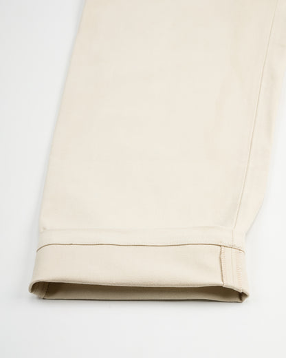 De Bonne Facture Balloon Trousers - Cream Heavy Cotton Drill - Standard & Strange