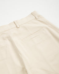 De Bonne Facture Balloon Trousers - Cream Heavy Cotton Drill - Standard & Strange