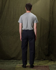 De Bonne Facture Balloon Trousers - Navy Heavy Cotton Drill - Standard & Strange