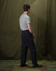 De Bonne Facture Balloon Trousers - Navy Heavy Cotton Drill - Standard & Strange