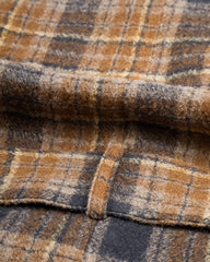 De Bonne Facture Cardigan Jacket - Chestnut Check Crepe - Standard & Strange