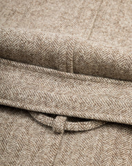 De Bonne Facture Grandad Coat - Undyed Herringbone - Standard & Strange