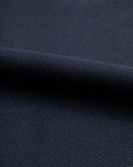 De Bonne Facture Lounge Trousers - Navy Lambswool Twill - Standard & Strange