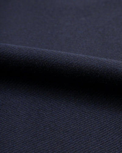 De Bonne Facture Lounge Trousers - Navy Lambswool Twill - Standard & Strange
