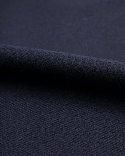 De Bonne Facture Lounge Trousers - Navy Lambswool Twill - Standard & Strange