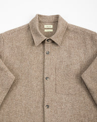 De Bonne Facture One Pocket Overshirt - Undyed Rustic Wool - Standard & Strange