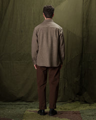 De Bonne Facture One Pocket Overshirt - Undyed Rustic Wool - Standard & Strange