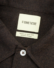 De Bonne Facture Painter Jacket - Bark Brown Flannel - Standard & Strange