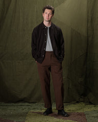 De Bonne Facture Painter Jacket - Bark Brown Flannel - Standard & Strange