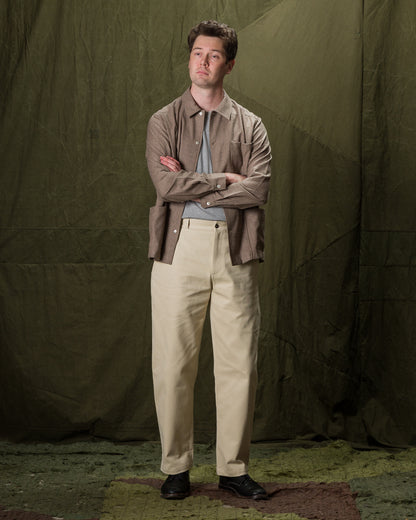 De Bonne Facture Painter Jacket - Taupe Flannel - Standard & Strange